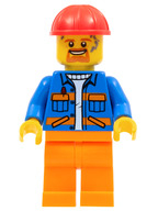 Lego figurka City – stavební dělník