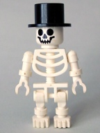 Lego figurka kostlivec