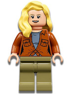 Lego figurka Jurassic World - Dr. Ellie Sattler