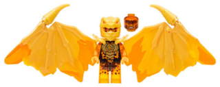 Lego figurka Ninjago – Cole (Golden Dragon)