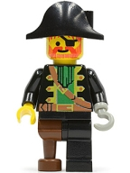 Lego figurka Pirates - Captain Red Beard