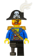 Lego figurka Pirates - Pirate Captain