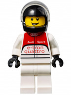 Lego figurka Speed Champions - Audi R18 e-tron quattro Driver