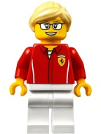 Lego figurka Speed Champions - Ferrari Engineer – Female