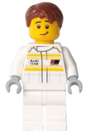 Lego figurka Speed Champions - 1985 Audi Sport quattro S1 Driver